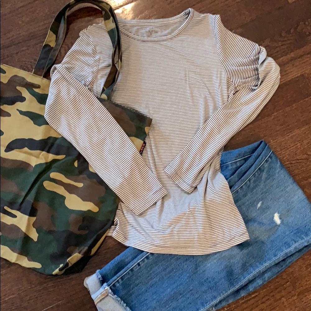 Super soft striped tee